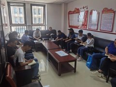 陕西省水利厅调研我公司承建的西安市水利工程